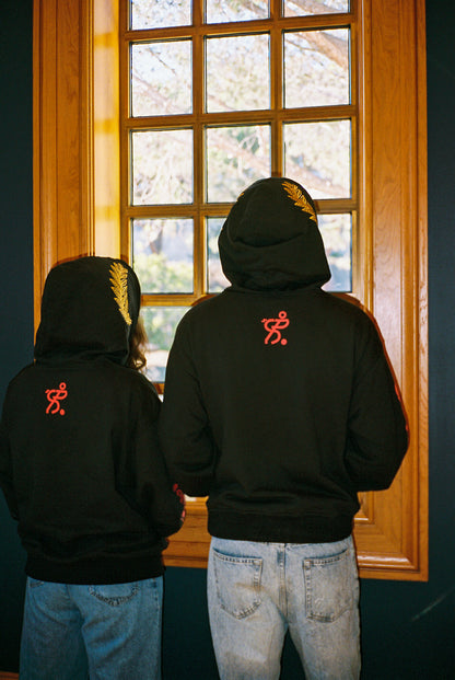 Troy's Heavyweight Hoodie - Black