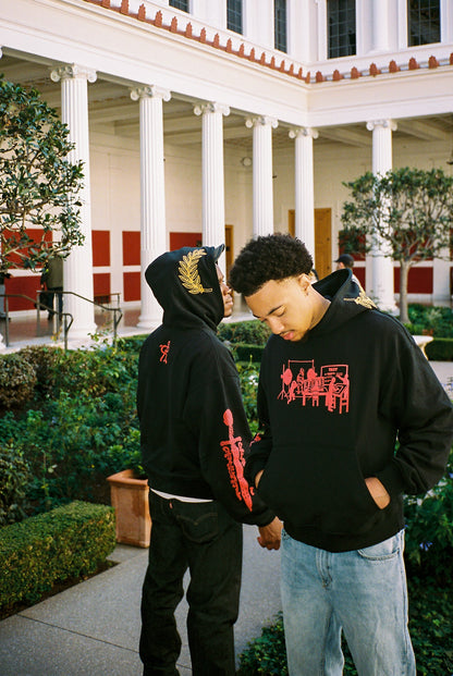 Troy's Heavyweight Hoodie - Black