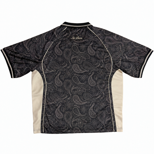 Black Paisley Jersey