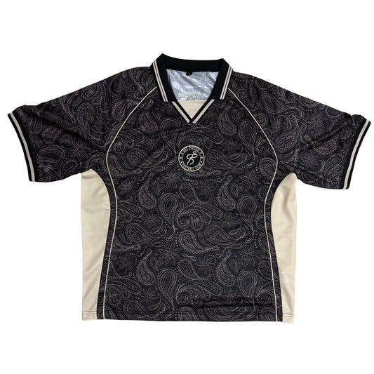 Black Paisley Jersey