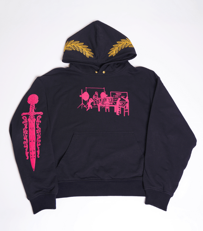 Troy's Heavyweight Hoodie - Black