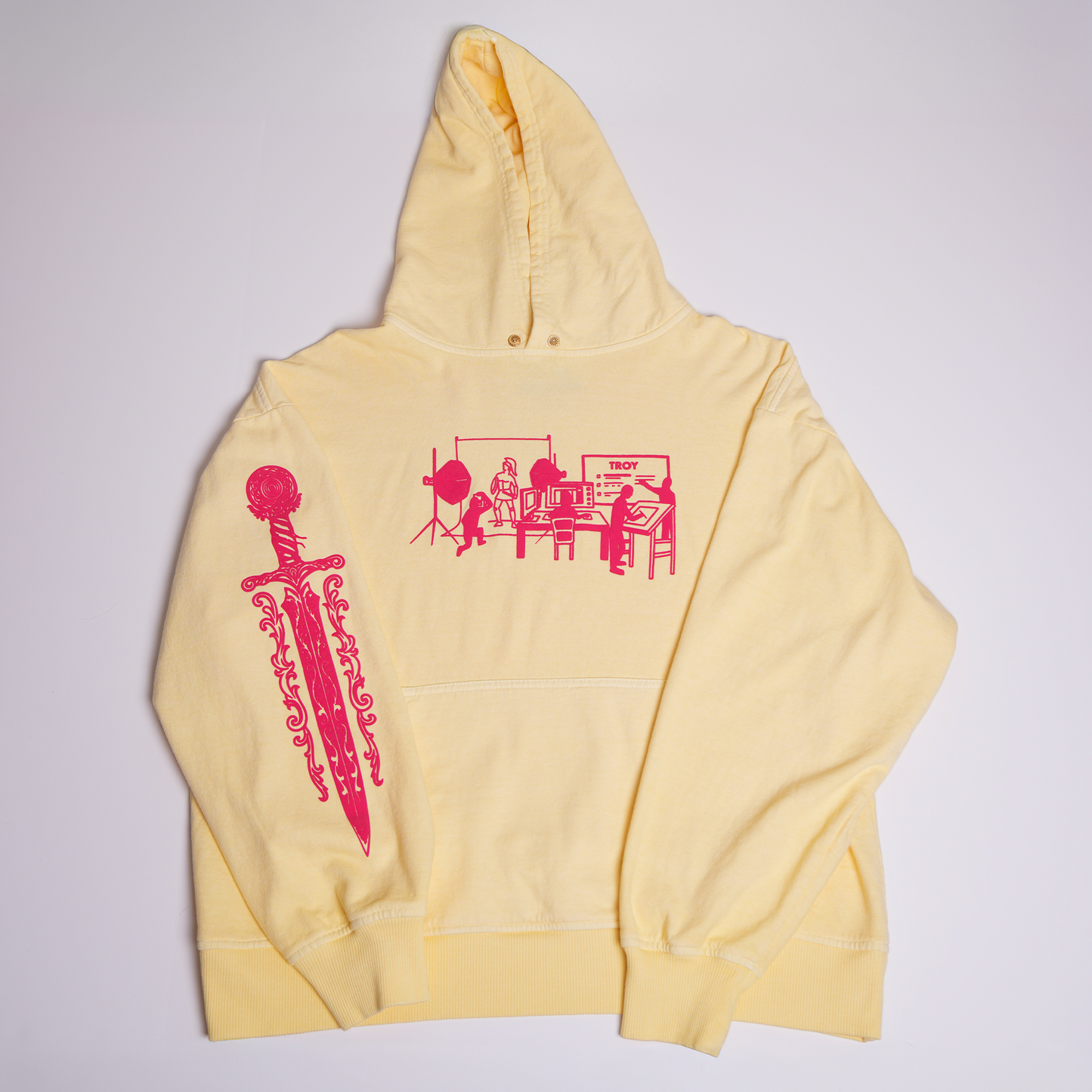 Troy's Studio Hoodie - Butter